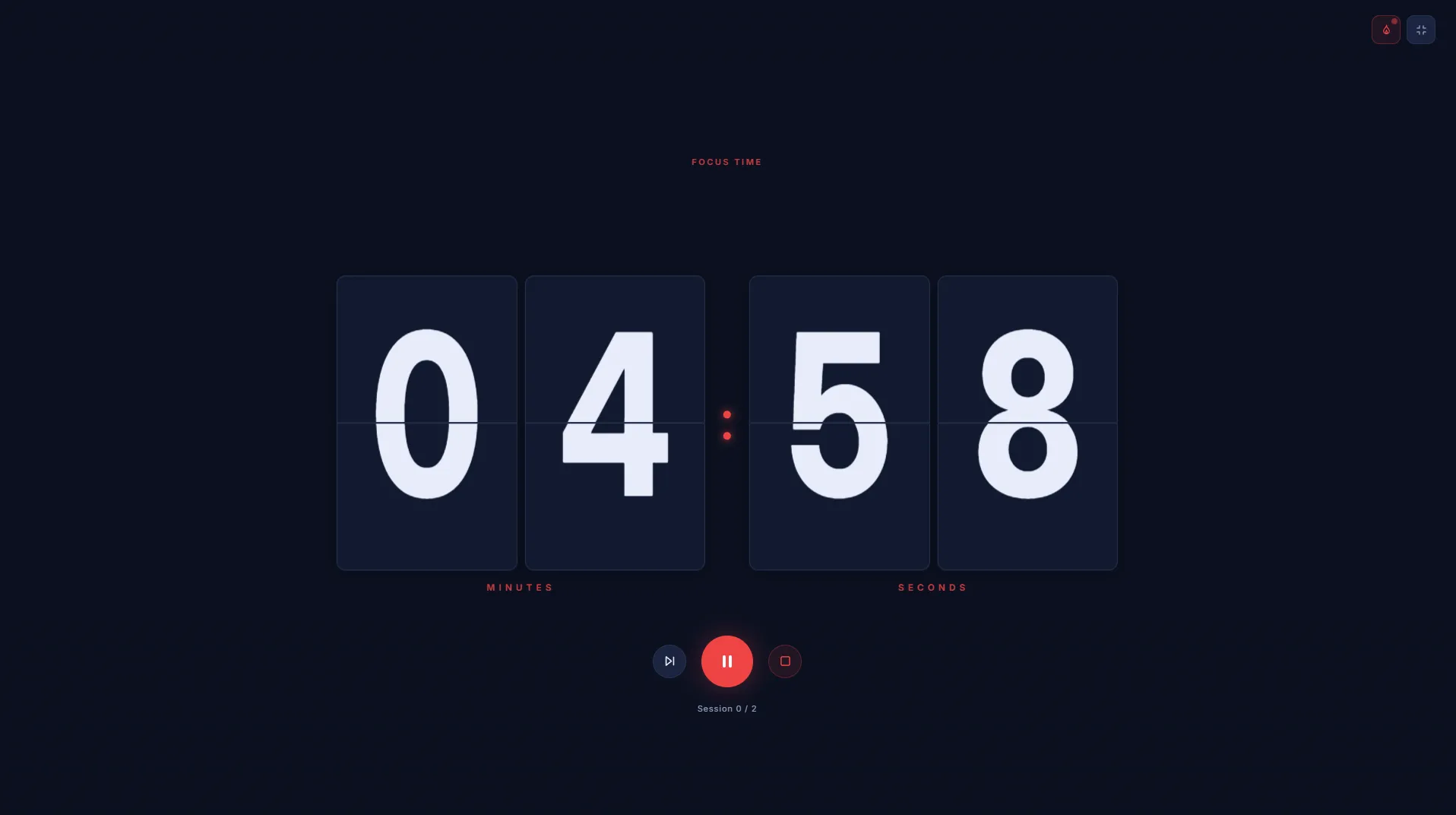 Flip Clock Widget
