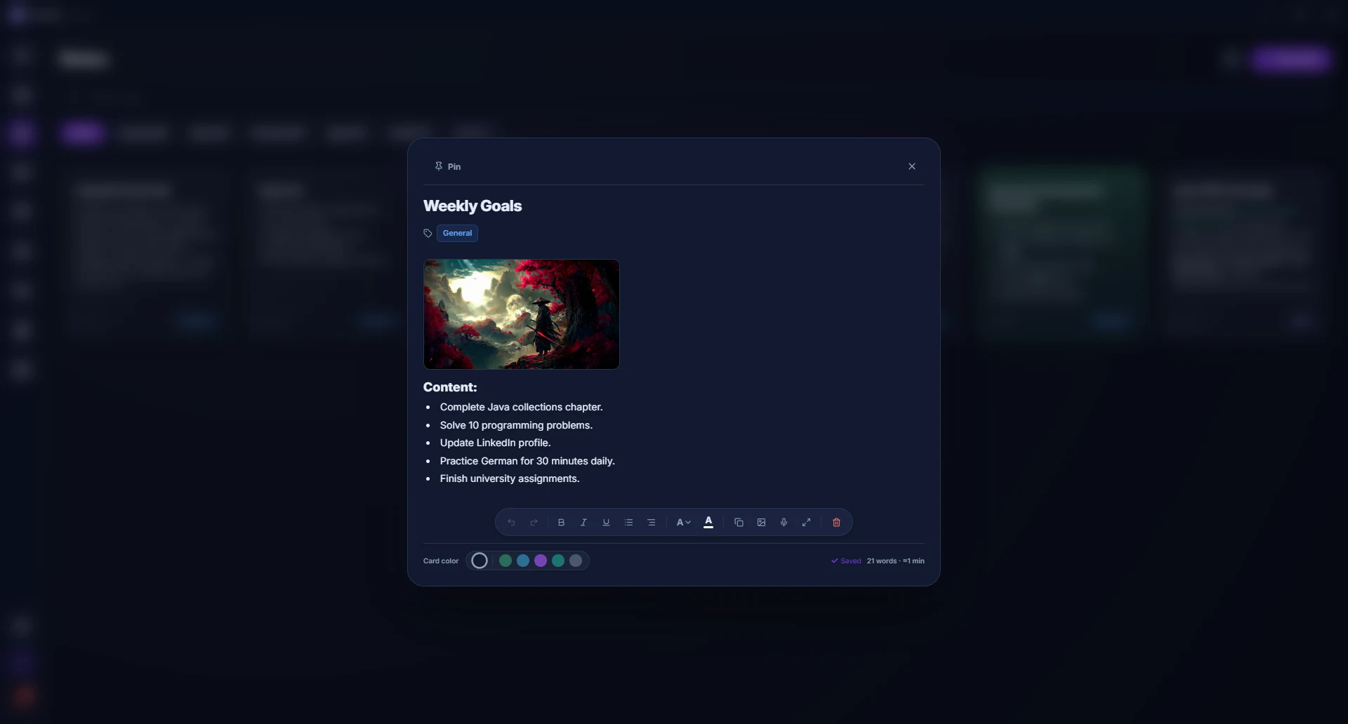 Munjez notes — audio recordings and tags