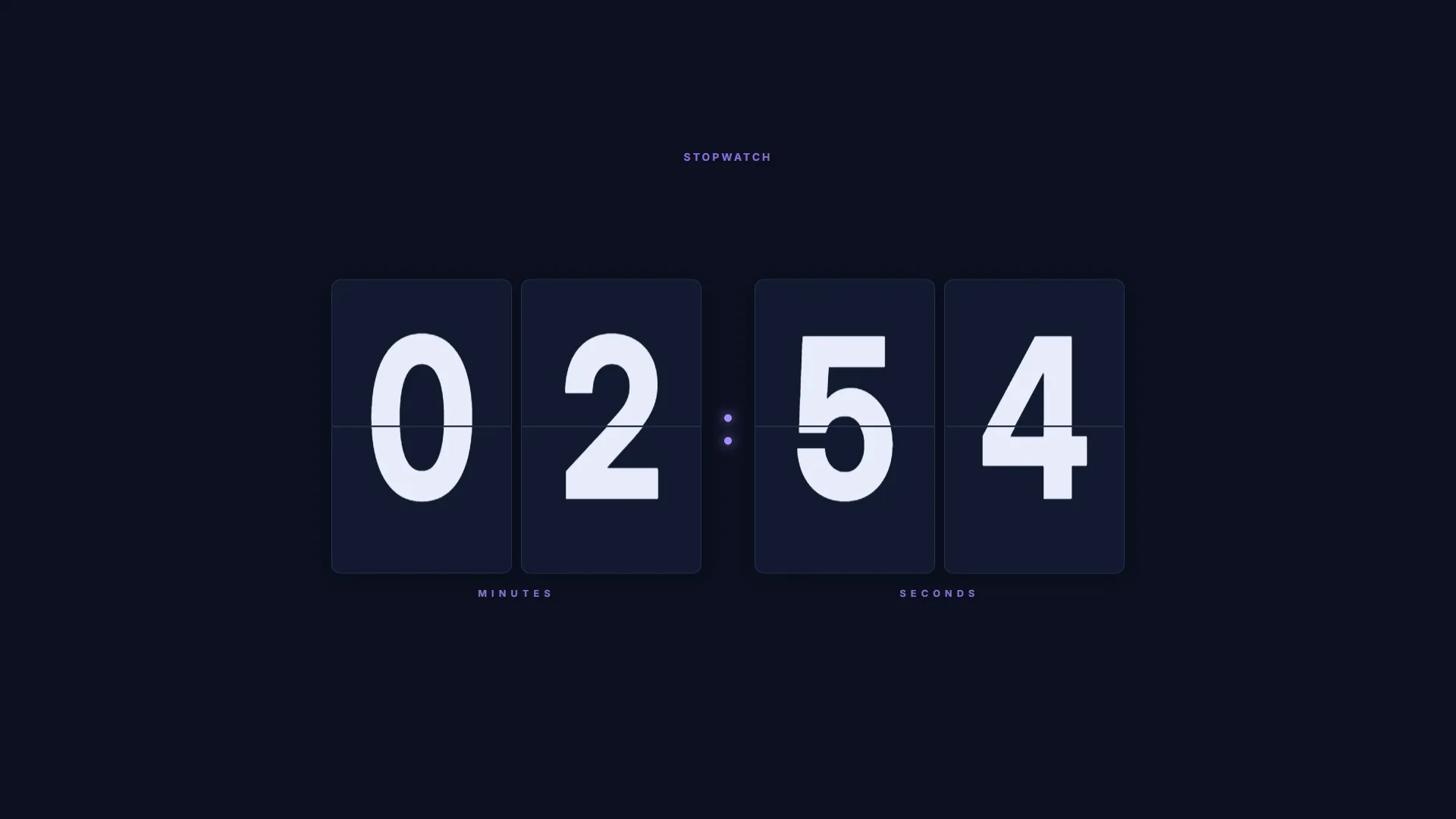 Munjez stopwatch — countdown timer mode