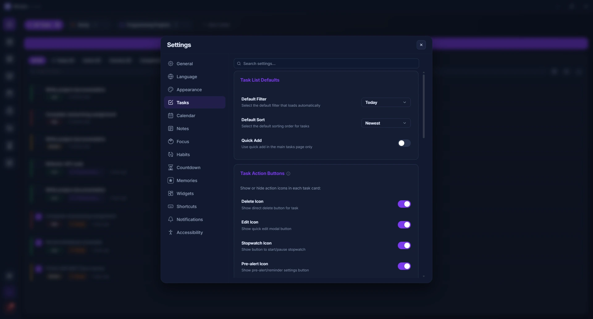 Munjez task manager — productivity dashboard